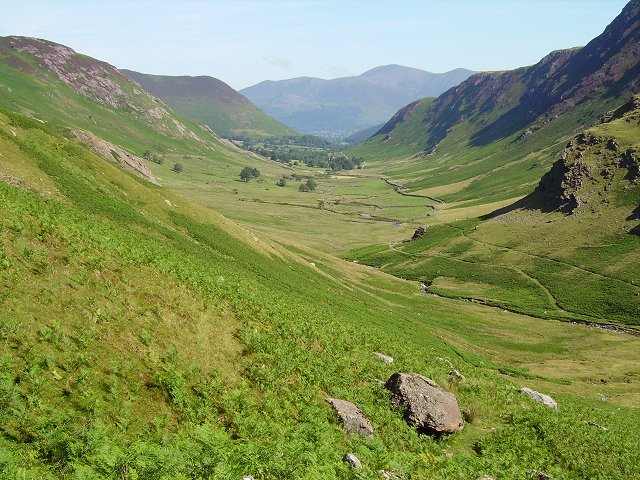The Newlands Valley near Keswick