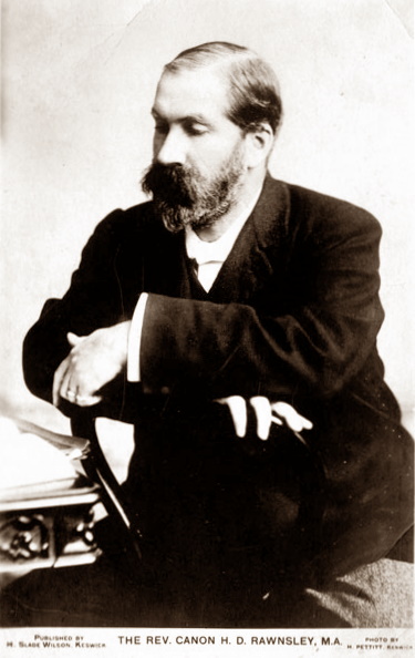 Hardwicke Rawnsley, photographed in the early 1890s