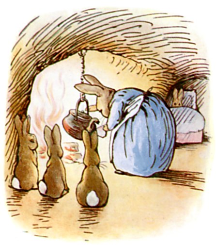 Peter in bed early