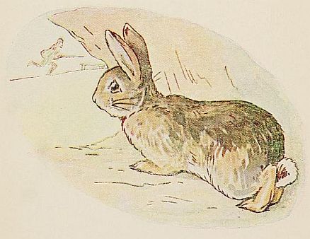 THE good Rabbit peeps out of its hole, |70%