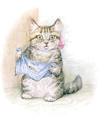 Miss Moppet finds no Mouse in the duster