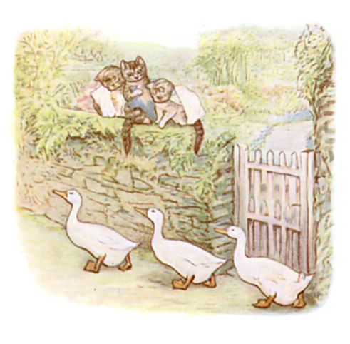 The three Puddle-Ducks marching