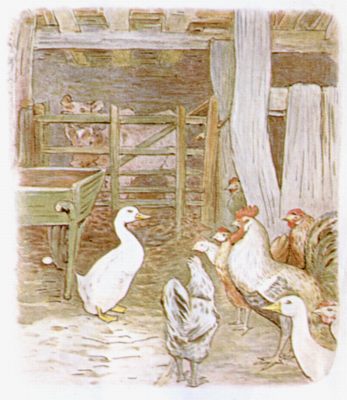 Jemima Puddle-duck and Rebeccah Puddle-duck