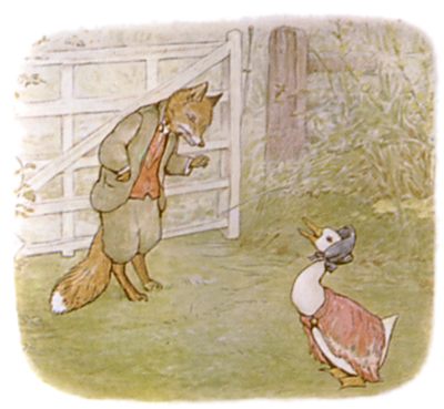 The foxy gentleman requesting herbs for a dinner party