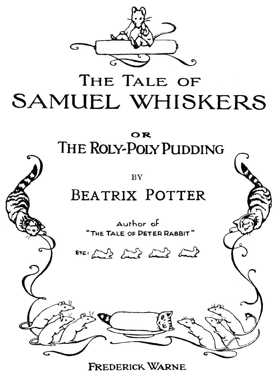 Title page of book