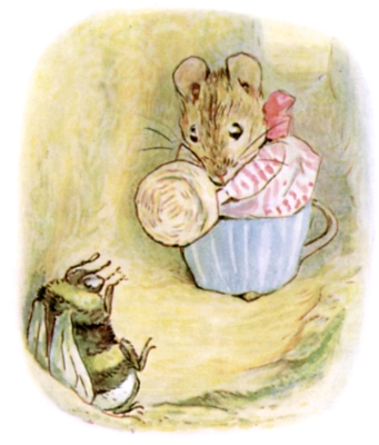 Meeting Babbitty Bumble in the passage