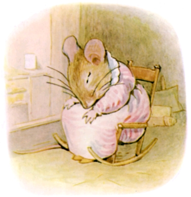 Mrs. Tittlemouse too tired to do any more