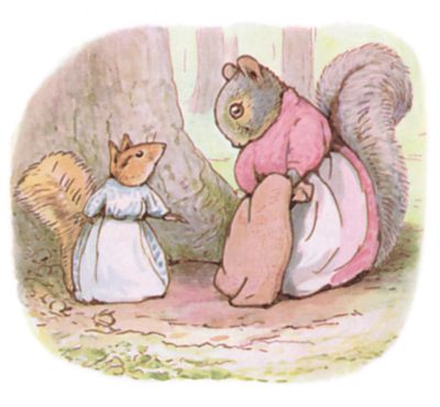 Goody meeting Mrs. Chippy Hackee