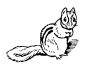 A chipmunk with a nut |20%