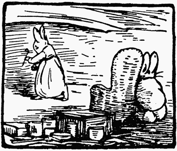 At home, in the rabbit hole