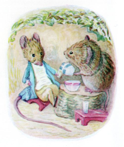 Johnny Town-Mouse and Timmy Willie meeting