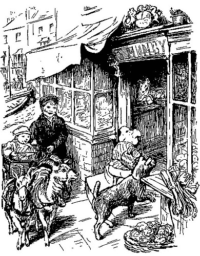 Robinson goes into Mr. Mumby's Store