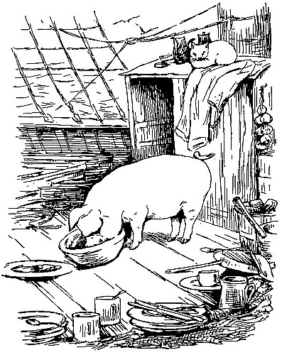 Eat as much as he pleased